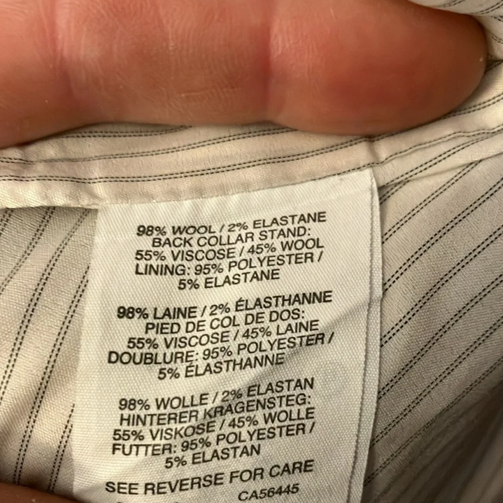 J Crew Wool Flannel Regent Blazer - Picture 5 of 7